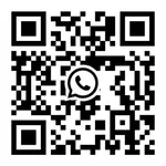 Código QR para escribir a María Fernanda por WhatsApp